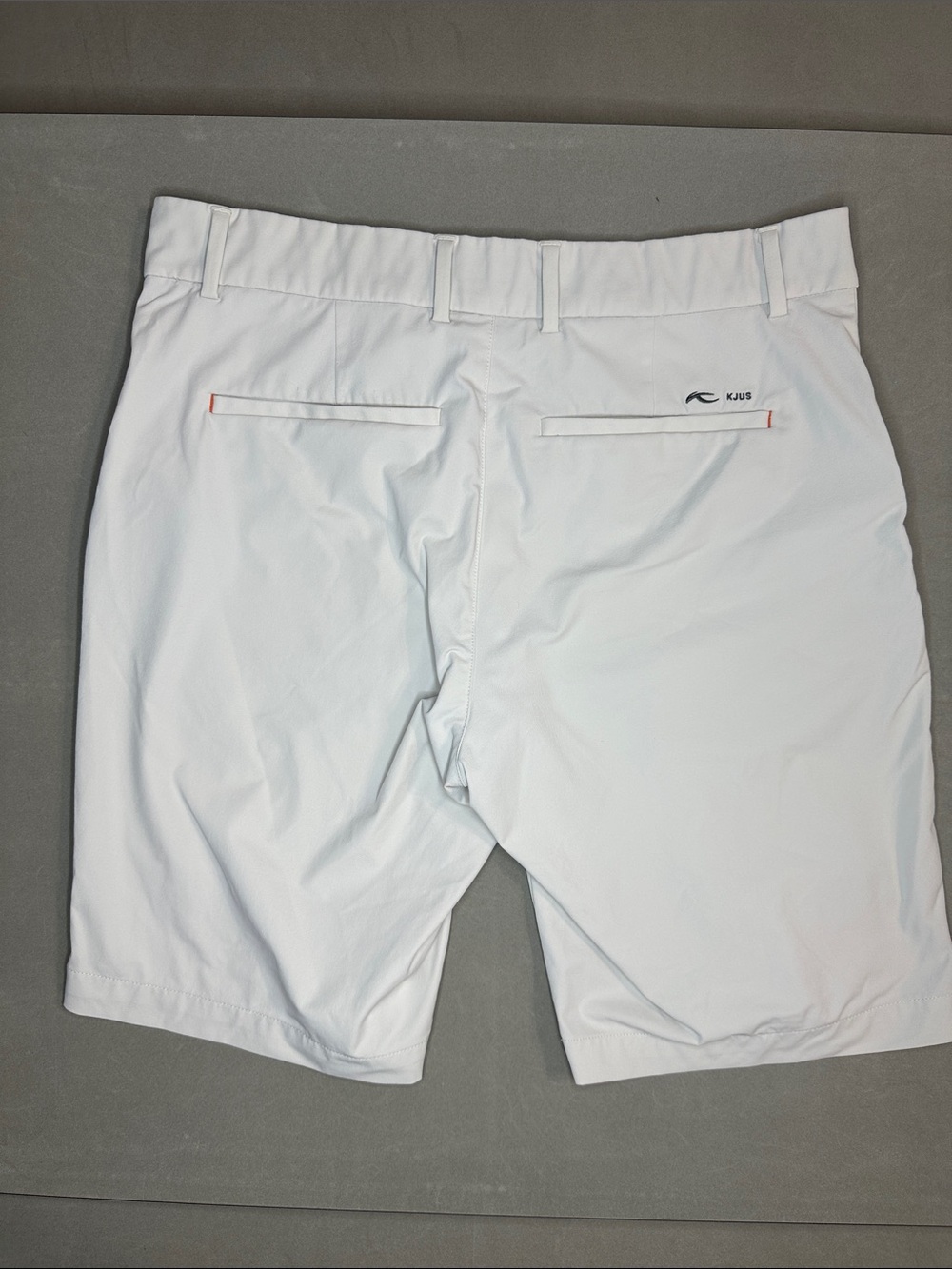 KJUS White Performance Hybrid Shorts for Men
